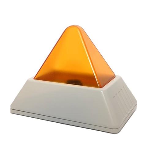 XenonStrobe PB2010 230vAC 2:AMBER 10J 1Hz IP55 185-255vAC